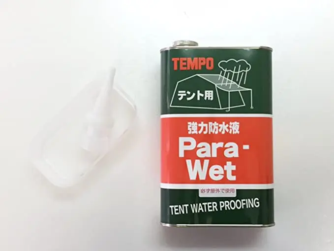 おすすめ防水剤_TEMPO パラウエット テント用強力防水液
